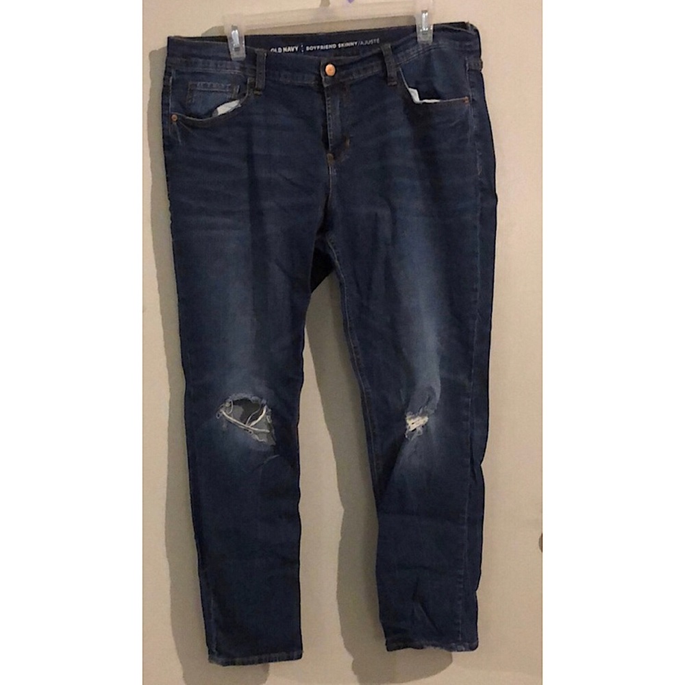 Old navy ripped skinny jeans